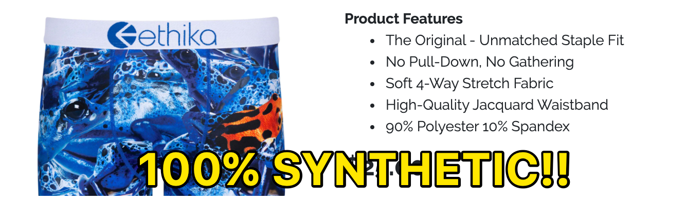 Looking for the best affordable ethical underwear? Look no further! This is your most comprehensive guide that will tell you about all of the ethical and sustainable options out there that are $25 USD or less. I'll also tell you about where to find ethical lingerie sets and ethical men's underwear. Big bonus: tips on the best ethical underwear for your period! | Ethika underwear | Human of Impact | humanofimpact.org